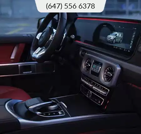 Benz G Class Interior