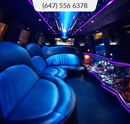 Lincoln Navigator Limo Interior