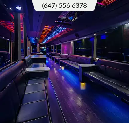 Party Bus M3 Interior