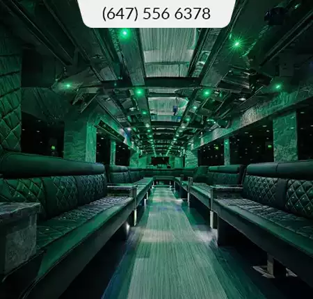 Party Bus M5 Interior